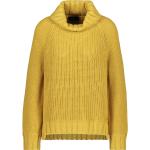 Reduzierte Gelbe Monari Rollkragen Rollkragenpullover aus Baumwolle für Damen Größe XS für den für den Herbst 