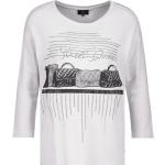 Reduzierte Graue Elegante Langärmelige Monari T-Shirts für Damen Größe XXL 