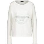 Reduzierte Offwhitefarbene Kurzärmelige Monari Rundhals-Ausschnitt T-Shirts für Damen Größe L 1-teilig 