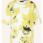 Gelbe Kurzärmelige Monari T-Shirts für Damen Größe XS 