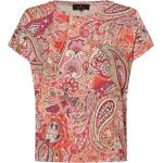 Bunte Monari Rundhals-Ausschnitt T-Shirts aus Jersey für Damen Größe L 