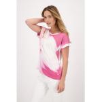 Rosa Kurzärmelige Monari T-Shirts für Damen 