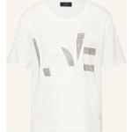 Weiße Monari T-Shirts für Damen Größe M 
