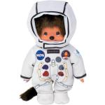 Braune 20 cm Monchhichi Weltraum & Astronauten Plüschfiguren aus Kunststoff für Jungen 