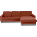 Orange Moderne MONDO Möbel - L-förmige Polsterecken & Eckgarnituren aus Stoff 