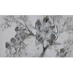 Silberne Rechteckige Keilrahmenbilder aus Massivholz 