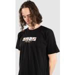 Reduzierte Schwarze Streetwear T-Shirts mit Skater-Motiv aus Baumwolle für Herren Größe XL 