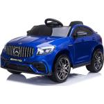 Blaue Mercedes Benz Merchandise Elektroautos für Kinder 