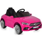 Moni Kinder Elektroauto Mercedes Benz CLS 350 Kunststoffräder Musik Scheinwerfer pink