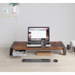 Reduzierte Braune Schreibtisch Organizer aus Holz 