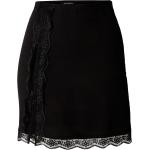 Schwarze Mini Festliche Röcke aus Spitze für Damen Größe S 