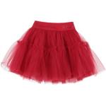 Rote Unifarbene MONNALISA Kinderröcke aus Polyamid für Mädchen für den für den Winter 