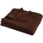 Schokoladenbraune Skandinavische Hay Decken aus Textil 