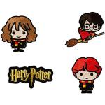 Harry Potter Bügelbilder & Bügelmotive mit Ornament-Motiv 4-teilig 