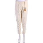 MONOCROM Pants Cotton Stripes W27 beige NEW