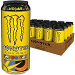 Monster Energy The Doctor Valentino Rossi Edition mit prickelndem Zitrusgeschmack, Energy Drink Palette, EINWEG Dose (24 x 500 ml)