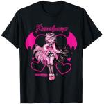 Schwarze Monster High Draculaura T-Shirts für Herren Größe S 