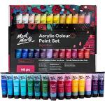 Mont Marte Acrylfarben Set Premium – 48 Stück, 36ml Tuben – Ideal für Acrylmalerei – Brillante Lichtechte Farben mit großer Deckkraft