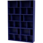 Blaue Montana Home Bücherregale aus Holz Breite 100-150cm, Höhe 200-250cm, Tiefe 0-50cm 