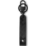 Schwarze Montblanc Schlüsselanhänger & Taschenanhänger aus Rindsleder für Herren 