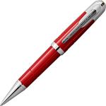 Rote Montblanc Kugelschreiber aus Metall 