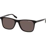 Schwarze Montblanc Quadratische Sonnenbrillen mit Sehstärke aus Kunststoff für Herren 