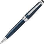 Blaue Montblanc Kugelschreiber graviert 