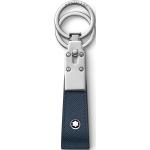 Blaue Montblanc Schlüsselanhänger & Taschenanhänger aus Leder 