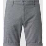 Reduzierte Marineblaue MONTEGO Chino-Shorts aus Baumwolle für Herren Größe XXL 
