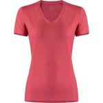 Korallenrote T-Shirts für Damen Größe M 