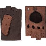 Braune Fingerlose Handschuhe & Halbfinger-Handschuhe für Herren Größe 9.5 
