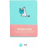 Moomin Daily Weekly Monthly Yearly Diary Scheduler Cute Planner