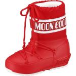 Rote Moon Boot Kinderstiefel wasserabweisend 
