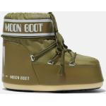 Khakifarbene Moon Boot Classic Stiefel Größe 33 für den für den Winter 