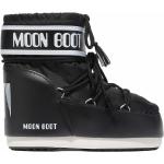 Schwarze Moon Boot Classic Herrenstiefel Größe 47 für den für den Winter 