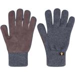 Braune Moorer Strick-Handschuhe für Herren 