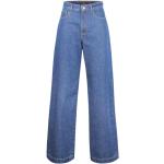 Moorer, Weite Jeans Blue, Damen, Größe: W32