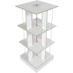 Weiße Minimalistische Moormann Bücherregale aus Kunststoff Breite 0-50cm, Höhe 0-50cm, Tiefe 0-50cm 