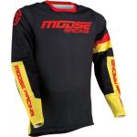 Moose Racing Sahara Racewear Motocross Jersey, schwarz-gelb, Größe S