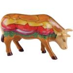 10 cm Tierfiguren mit Burger-Motiv aus Porzellan 