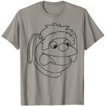 Moppi - Kopf schwarze Outline T-Shirt