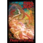 Morbid Angel - Poster "Blessed Are The Sick", Stoff RO2616 (106 cm x 70 cm) (Orange)