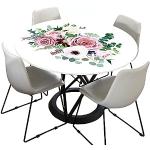 Blumenmuster Maritime Runde eckige Tischdecken 180 cm aus Polyester 
