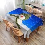 Cremefarbene Karo Moderne Rechteckige eckige Tischdecken mit Einhornmotiv matt aus Polyester 