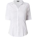 Weiße MORE & MORE Hemdblusen aus Baumwollmischung für Damen Größe S für den für den Frühling 