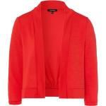 Reduzierte Rote Langärmelige MORE & MORE Strickboleros aus Jersey für Damen Größe 3 XL 