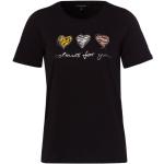 Schwarze Kurzärmelige MORE & MORE T-Shirts aus Baumwolle für Herren 