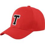 Rote morefaz Basecaps für Kinder & Baseball-Caps für Kinder aus Baumwolle für Jungen 