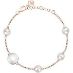 Beige Morellato Damenarmbänder aus Rosegold mit Echte Perle 
