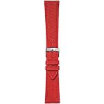 Rote Morellato Uhrenarmbänder aus Leder für Herren 